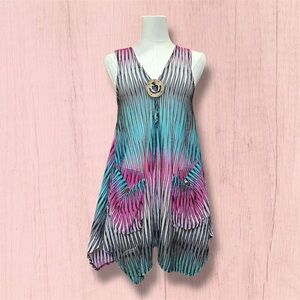 Fairycore gradient tank / swimsuit coverup!